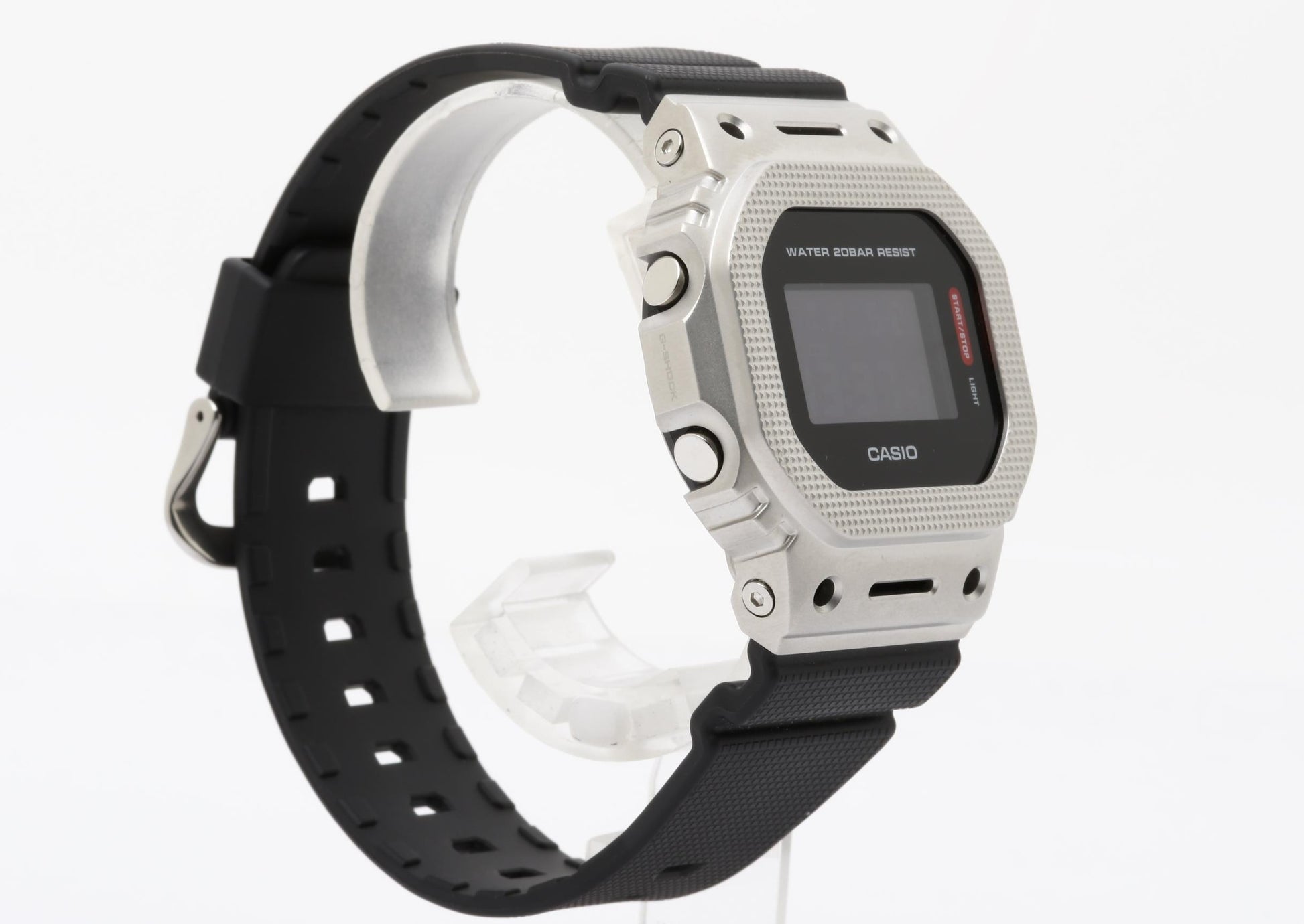 CASIO カシオ 腕時計 G-SHOCK DIGITAL 5600 SERIES GM-5600M-1JF ブラック シルバー系 樹脂／ステンレススチール メンズ デジタル 超美品