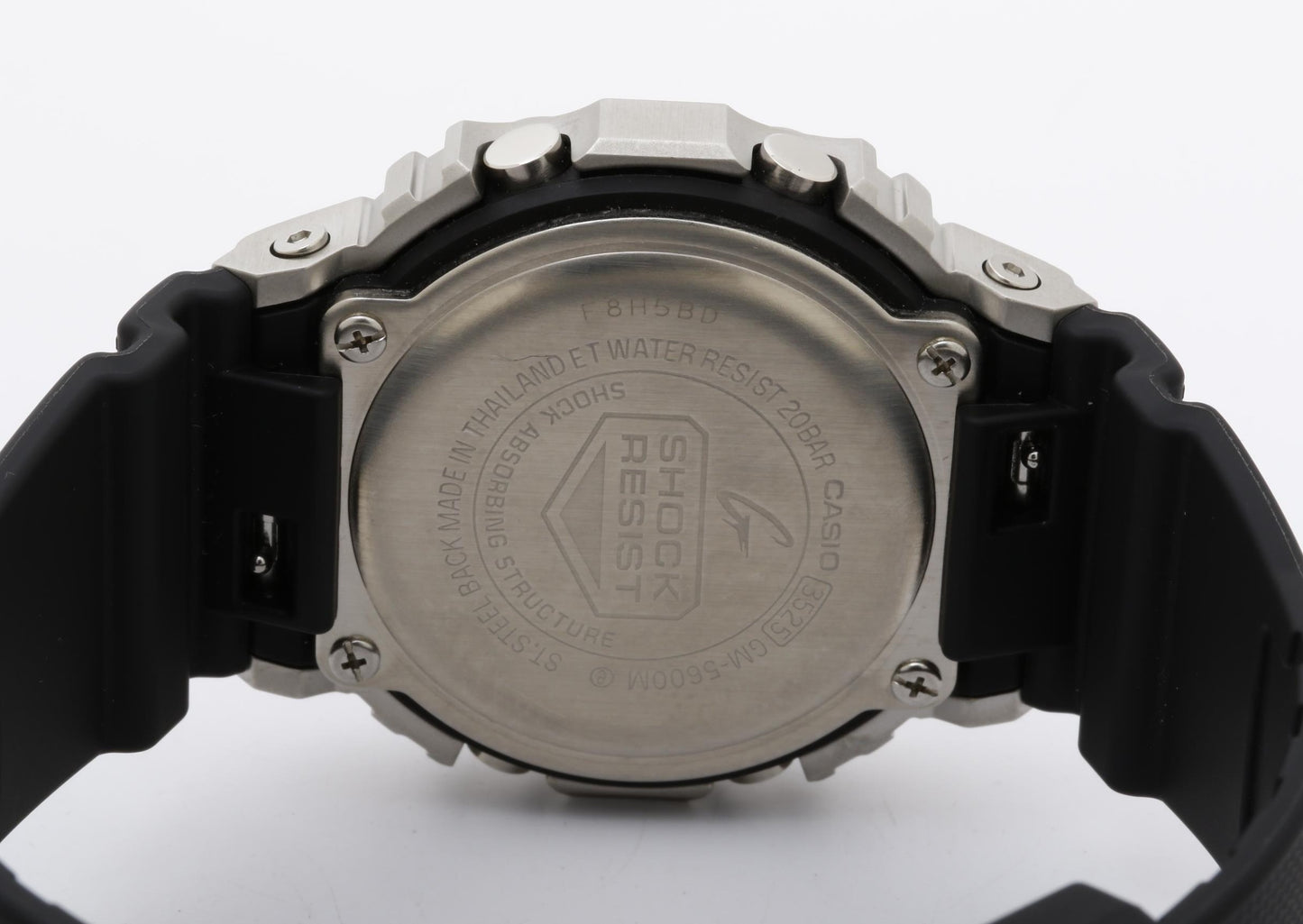 CASIO カシオ 腕時計 G-SHOCK DIGITAL 5600 SERIES GM-5600M-1JF ブラック シルバー系 樹脂／ステンレススチール メンズ デジタル 超美品