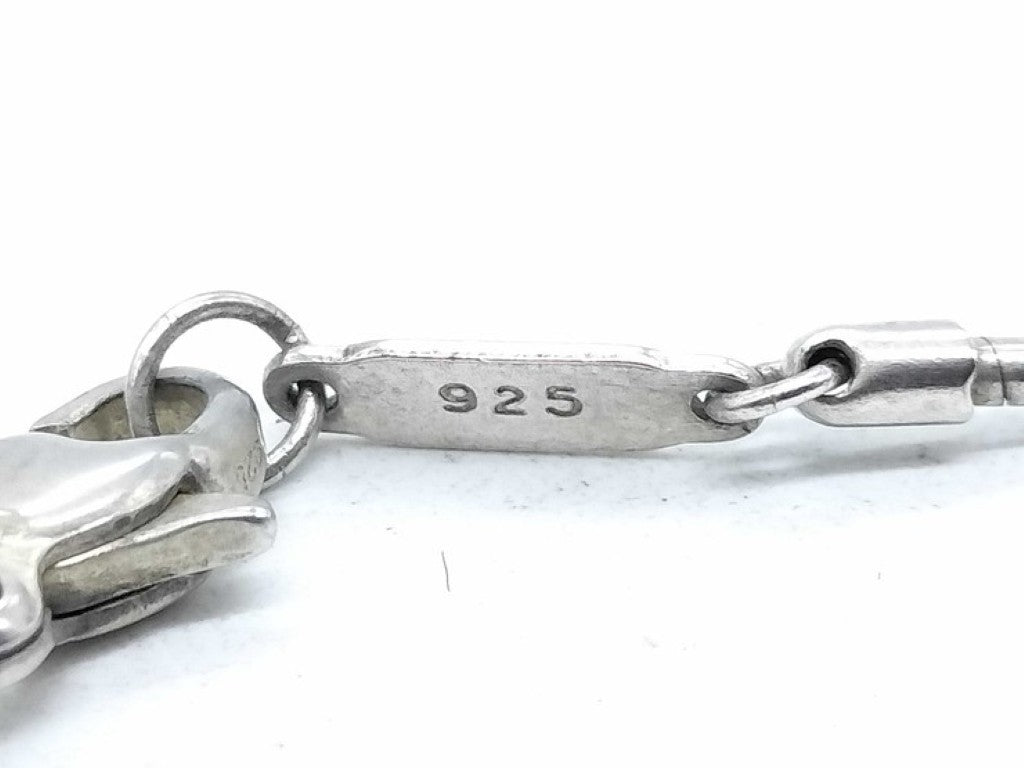 Tiffany&Co. ティファニー ネックレス ピアストクロス シルバー系 SV925 レディース 美品