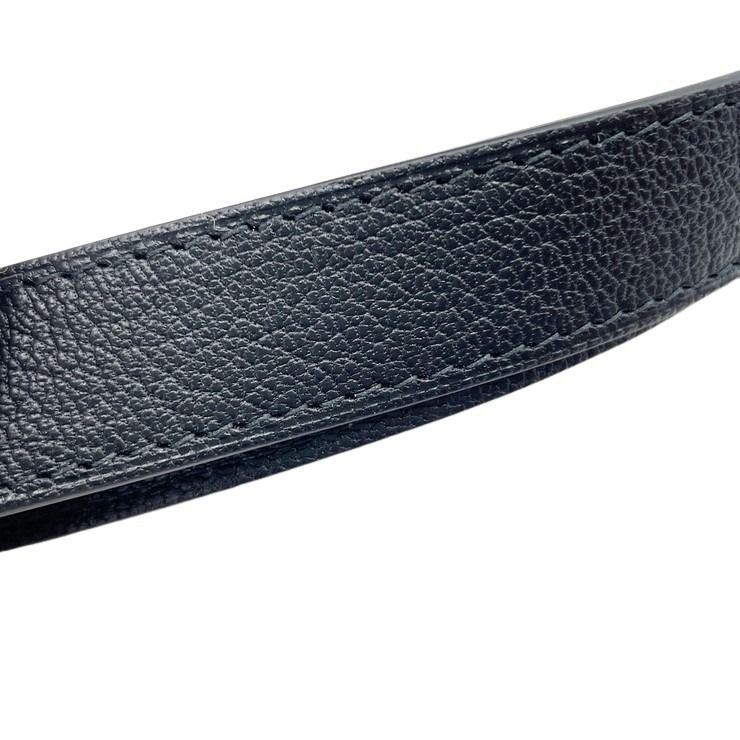 dunhill ダンヒル クラッチバッグ セカンドバッグ ブラック系 レザー メンズ リストレット シルバー金具 クラッチバッグ 美品