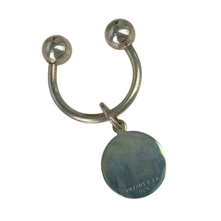 TIFFANY＆Co ティファニー キーホルダー SV925 シルバー系 SV925 ユニセックス キーリング 美品