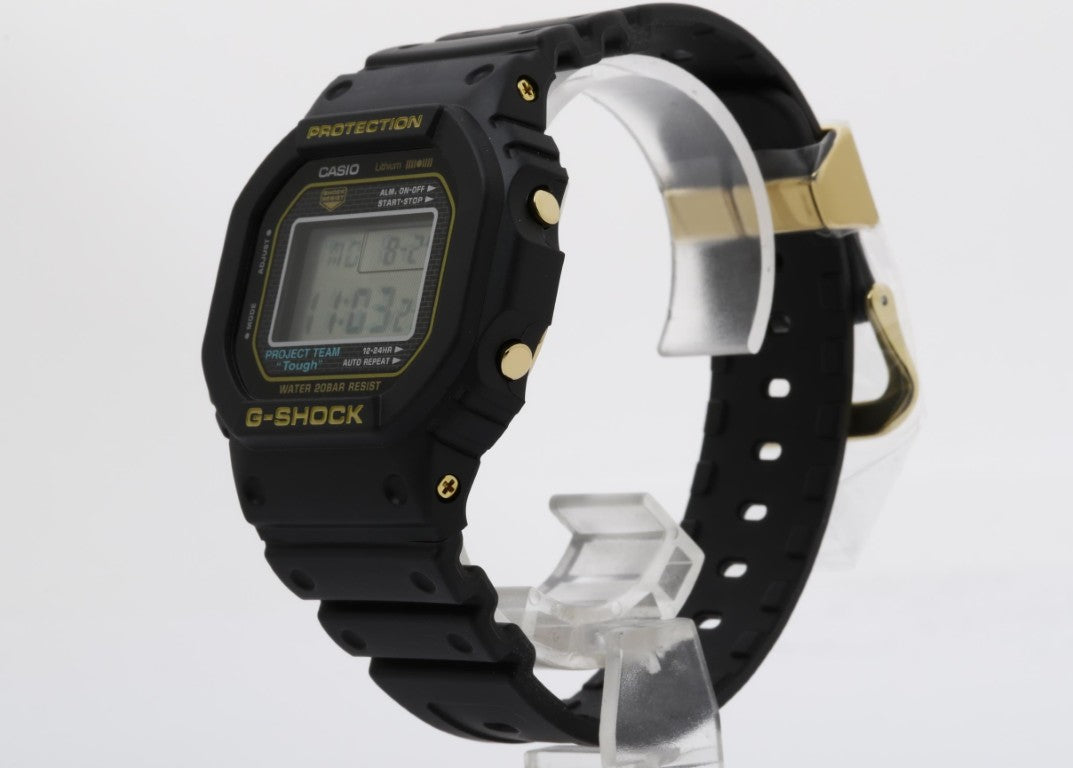 CASIO カシオ 時計 G-SHOCK 35周年記念モデル DW-5035D ブラック系 ステンレス/樹脂 樹脂バンド メンズ デジタル 超美品