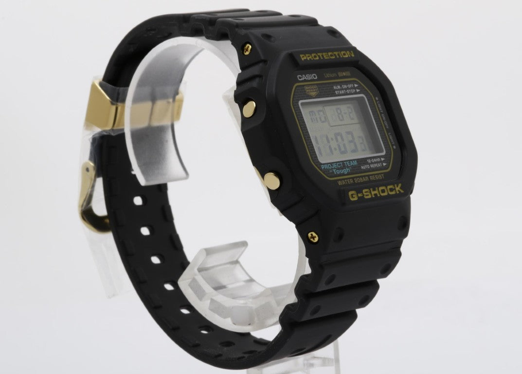 CASIO カシオ 時計 G-SHOCK 35周年記念モデル DW-5035D ブラック系 ステンレス/樹脂 樹脂バンド メンズ デジタル 超美品