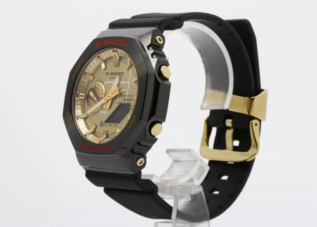 CASIO カシオ 時計 G-SHOCK 八村塁シグネチャーモデル GBM-2100RH-1AJR ゴールド ブラック系 樹脂／ステンレススチール 樹脂バンド メンズ アナデジ 新品未使用展示品