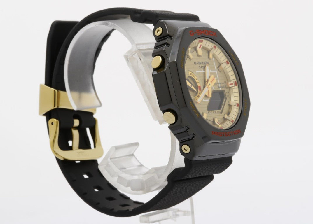 CASIO カシオ 時計 G-SHOCK 八村塁シグネチャーモデル GBM-2100RH-1AJR ゴールド ブラック系 樹脂／ステンレススチール 樹脂バンド メンズ アナデジ 新品未使用展示品