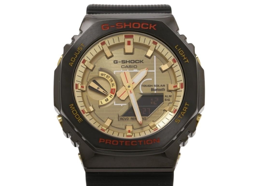 CASIO カシオ 時計 G-SHOCK 八村塁シグネチャーモデル GBM-2100RH-1AJR ゴールド ブラック系 樹脂／ステンレススチール 樹脂バンド メンズ アナデジ 新品未使用展示品