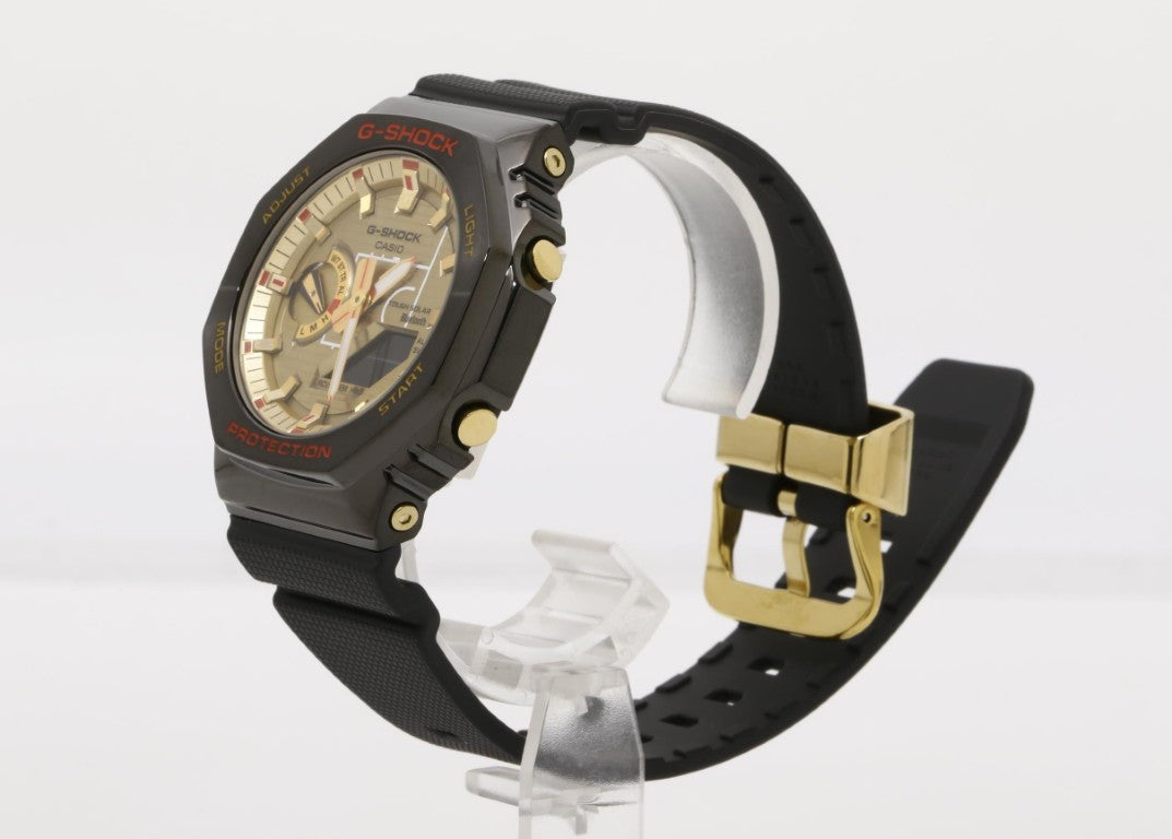 CASIO カシオ 時計 G-SHOCK 八村塁シグネチャーモデル GBM-2100RH-1AJR ゴールド ブラック系 樹脂／ステンレススチール 樹脂バンド メンズ アナデジ 新品未使用展示品