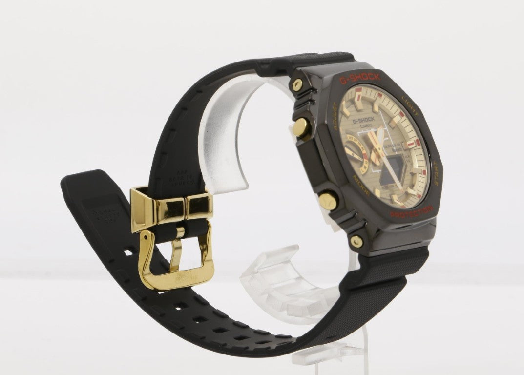 CASIO カシオ 時計 G-SHOCK 八村塁シグネチャーモデル GBM-2100RH-1AJR ゴールド ブラック系 樹脂／ステンレススチール 樹脂バンド メンズ アナデジ 新品未使用展示品