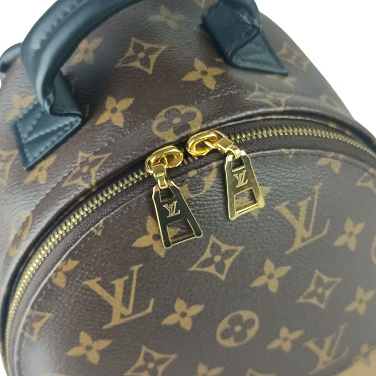 LOUIS VUITTON ルイヴィトン リュックサック パームスプリング バックパック PM M43116 ブラウン系 モノグラムリバース ユニセックス ゴールド金具 超美品