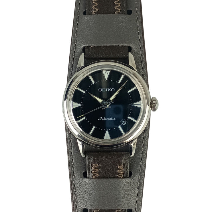 SEIKO セイコー 腕時計 プロスペックス 1959 初代アルピニスト 復刻デザイン 1959本限定モデル 6L35-00E0/SBEN001 ブラック シルバー ブラウン系 ステンレス レザー メンズ 自動巻き 新品未使用展示品