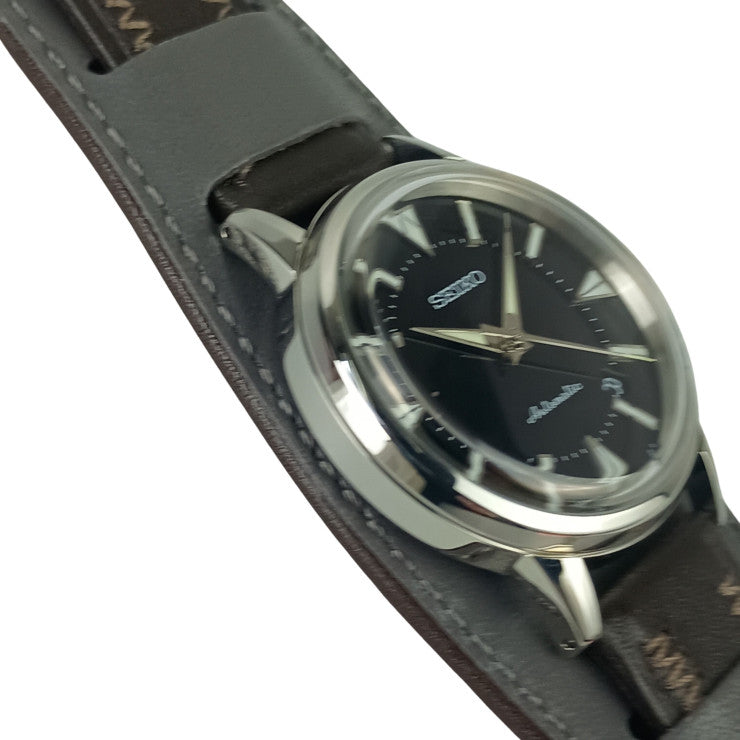 SEIKO セイコー 腕時計 プロスペックス 1959 初代アルピニスト 復刻デザイン 1959本限定モデル 6L35-00E0/SBEN001 ブラック シルバー ブラウン系 ステンレス レザー メンズ 自動巻き 新品未使用展示品