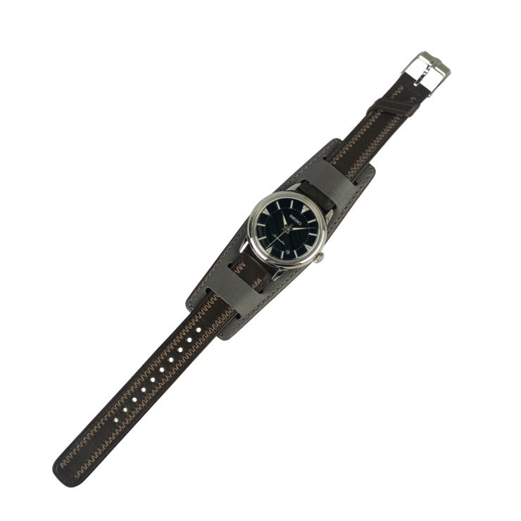 SEIKO セイコー 腕時計 プロスペックス 1959 初代アルピニスト 復刻デザイン 1959本限定モデル 6L35-00E0/SBEN001 ブラック シルバー ブラウン系 ステンレス レザー メンズ 自動巻き 新品未使用展示品
