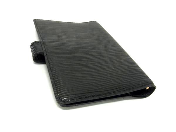 LOUIS VUITTON ヴィトン 手帳カバー アジェンダPM R20052 ノワール （ブラック） エピ ユニセックス 6穴式