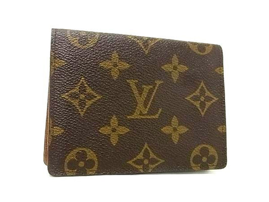 LOUIS VUITTON ヴィトン カードケース ジャポンサンガプール M60530 ブラウン モノグラム ユニセックス