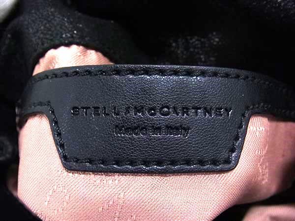 STELLA McCARTNEY ステラ マッカートニー ハンドバッグ ファラベラ タイニー ブラック エコレザー レディース 2WAY 美品