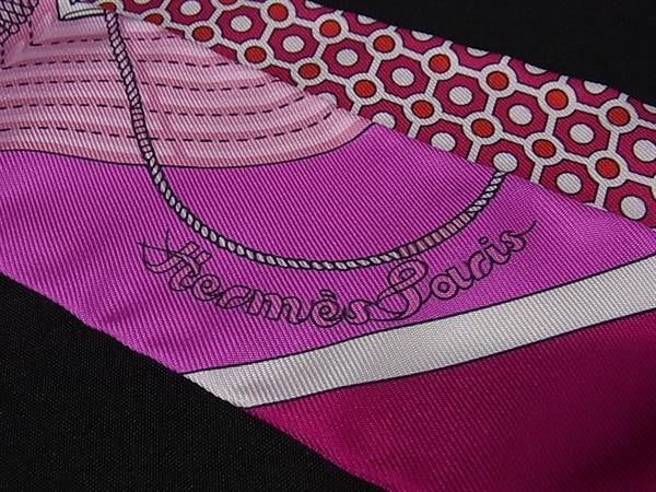 HERMES エルメス リボンスカーフ ツイリー マルチカラー シルク100％ レディース CLIC CLAC MODERN CANNAGE クリッククラック モダンカナージュ 新品未使用展示品