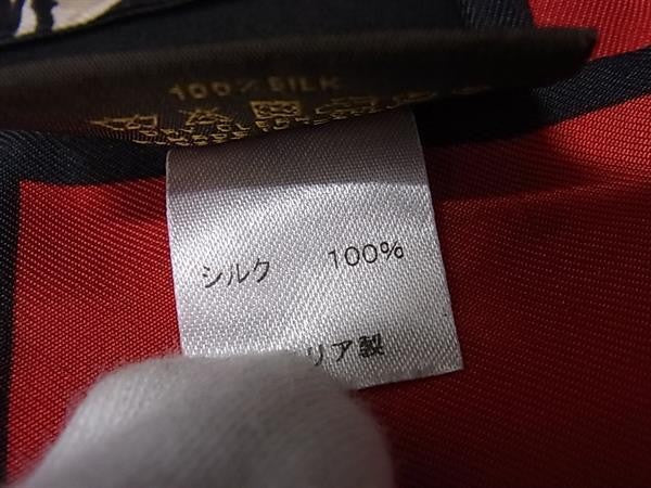 LOUIS VUITTON ルイヴィトン リボンスカーフ バンドー トランク M73964 マルチカラー シルク100％ レディース