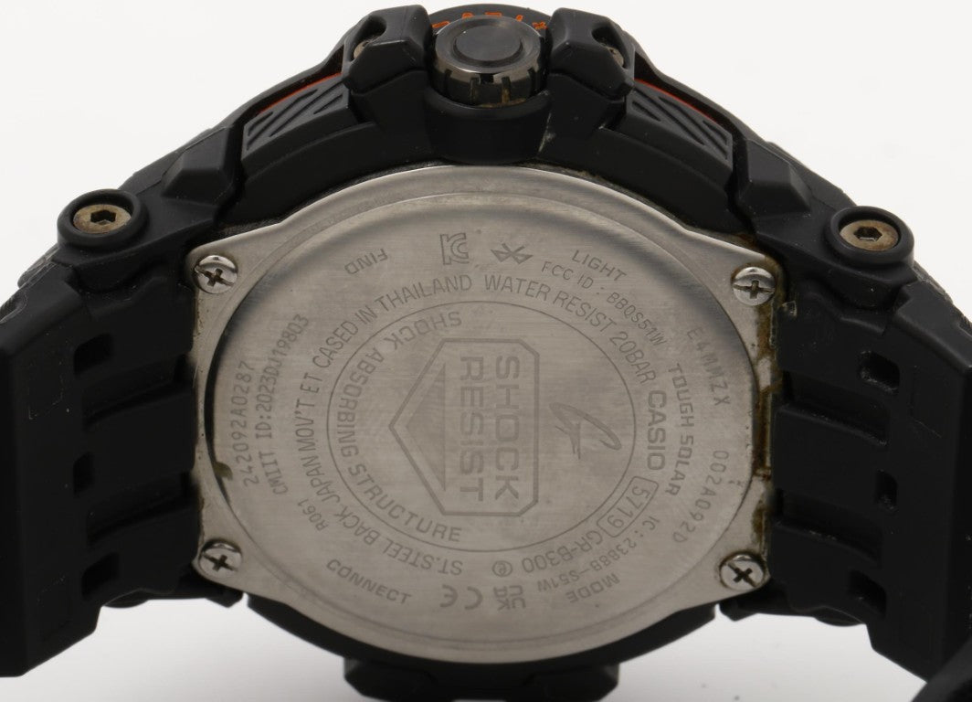 CASIO カシオ 時計 GSHOCK MASTER OF G AIR GRAVITYMASTER GRB3001A4JF ブラック カーボン（バイオマス）／樹脂（バイオマスプラスチック）／ステンレススチール メンズ アナログ