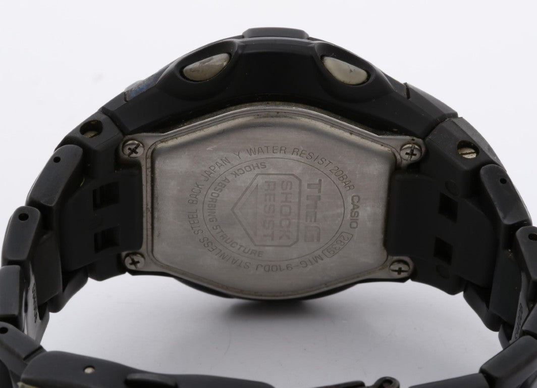 CASIO カシオ 時計 GSHOCK MTG910DJ ブラック ステンレススチール メンズ デジタル