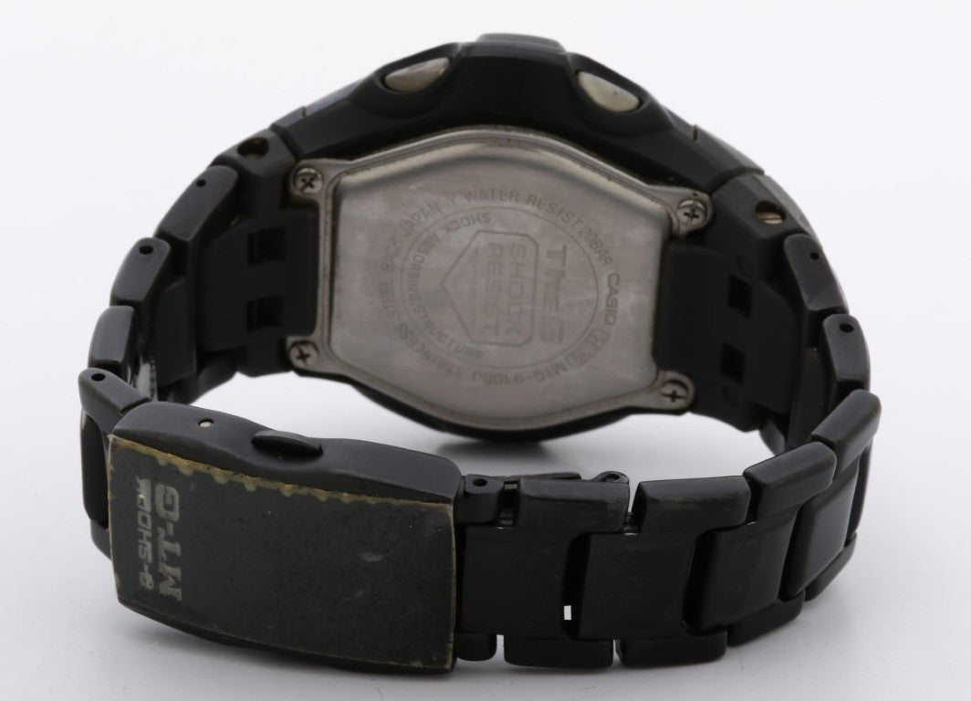 CASIO カシオ 時計 GSHOCK MTG910DJ ブラック ステンレススチール メンズ デジタル