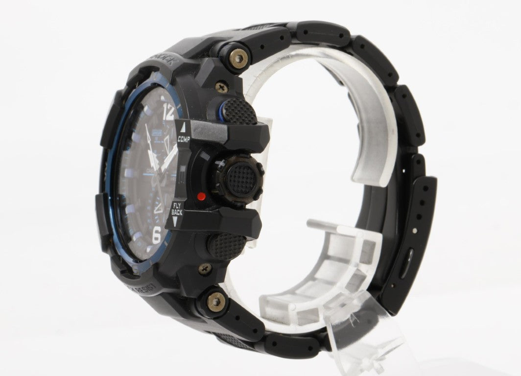 CASIO カシオ 時計 GSHOCK MASTER OF G AIR GRAVITYMASTER GWA1100FC1AJF ブラック 樹脂 メンズ アナログ 美品
