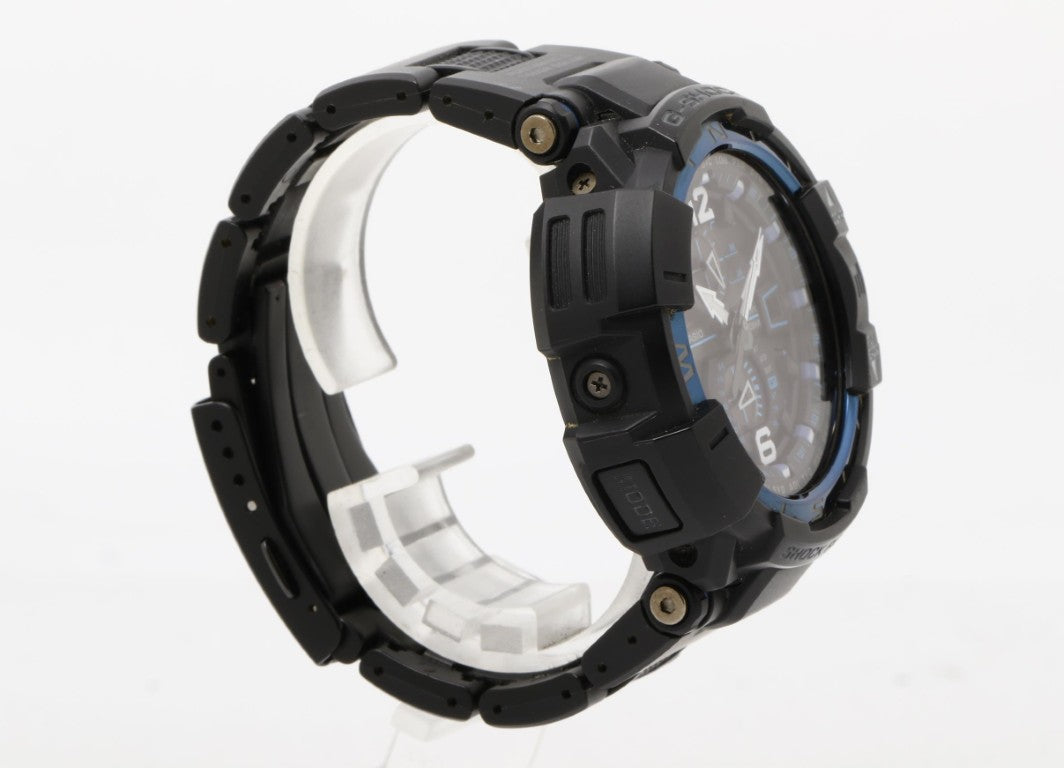 CASIO カシオ 時計 GSHOCK MASTER OF G AIR GRAVITYMASTER GWA1100FC1AJF ブラック 樹脂 メンズ アナログ 美品