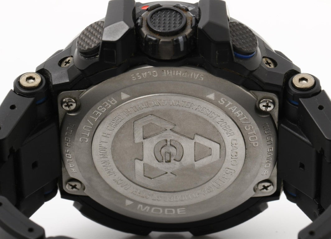 CASIO カシオ 時計 GSHOCK MASTER OF G AIR GRAVITYMASTER GWA1100FC1AJF ブラック 樹脂 メンズ アナログ 美品
