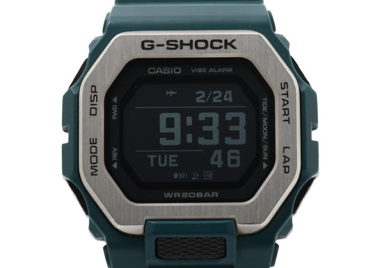 CASIO カシオ 時計 GSHOCK GLIDE GBX100 Series GBX100 ブラック グリーン 樹脂／ステンレススチール メンズ デジタル