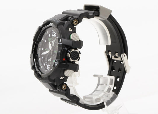 CASIO カシオ 時計 GSHOCK MASTER OF G AIR GRAVITYMASTER GWA11001A3JF ブラック 樹脂 メンズ アナログ 超美品