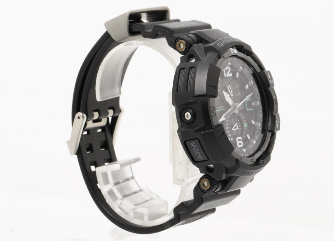 CASIO カシオ 時計 GSHOCK MASTER OF G AIR GRAVITYMASTER GWA11001A3JF ブラック 樹脂 メンズ アナログ 超美品