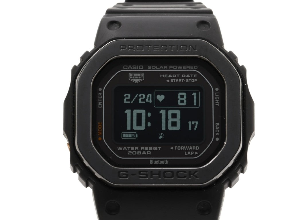 CASIO カシオ 時計 GSHOCK GSQUAD 5600 SERIES DWH56001JR ブラック 樹脂（バイオマスプラスチック） メンズ デジタル