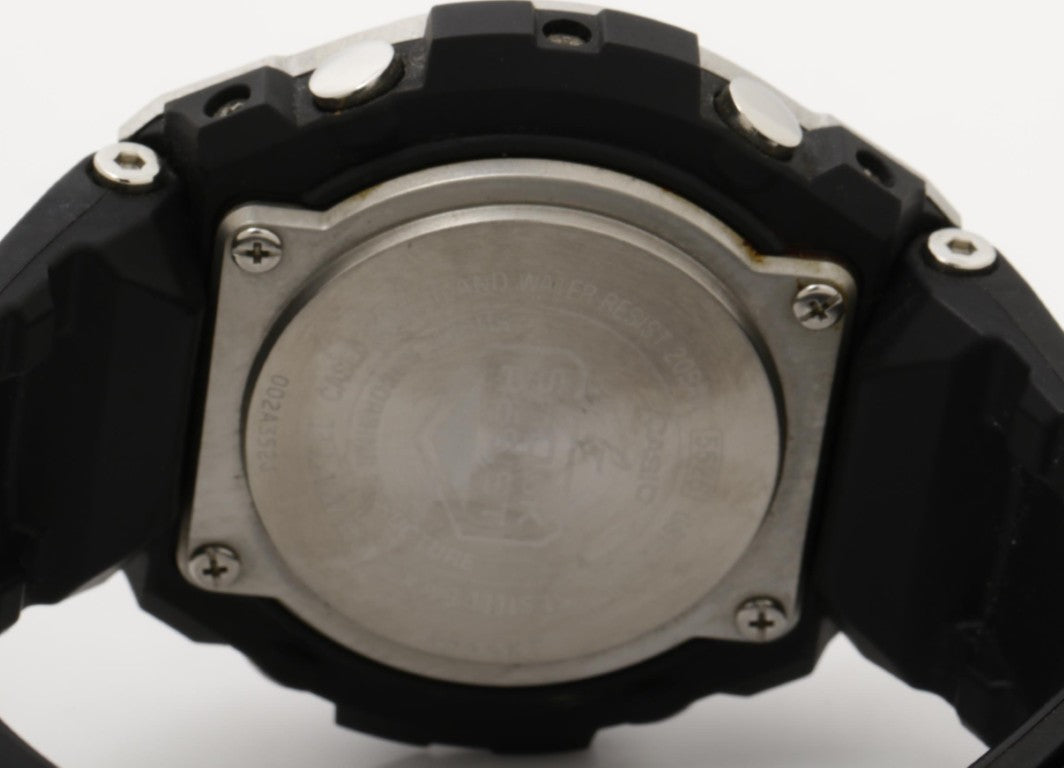 CASIO カシオ 時計 GSHOCK GSTEEL Gスチール GSTS3101A ブラック シルバー 樹脂／ステンレススチール メンズ アナデジ 超美品