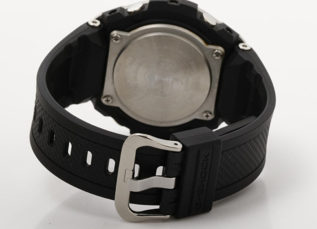 CASIO カシオ 時計 GSHOCK GSTEEL Gスチール GSTS3101A ブラック シルバー 樹脂／ステンレススチール メンズ アナデジ 超美品