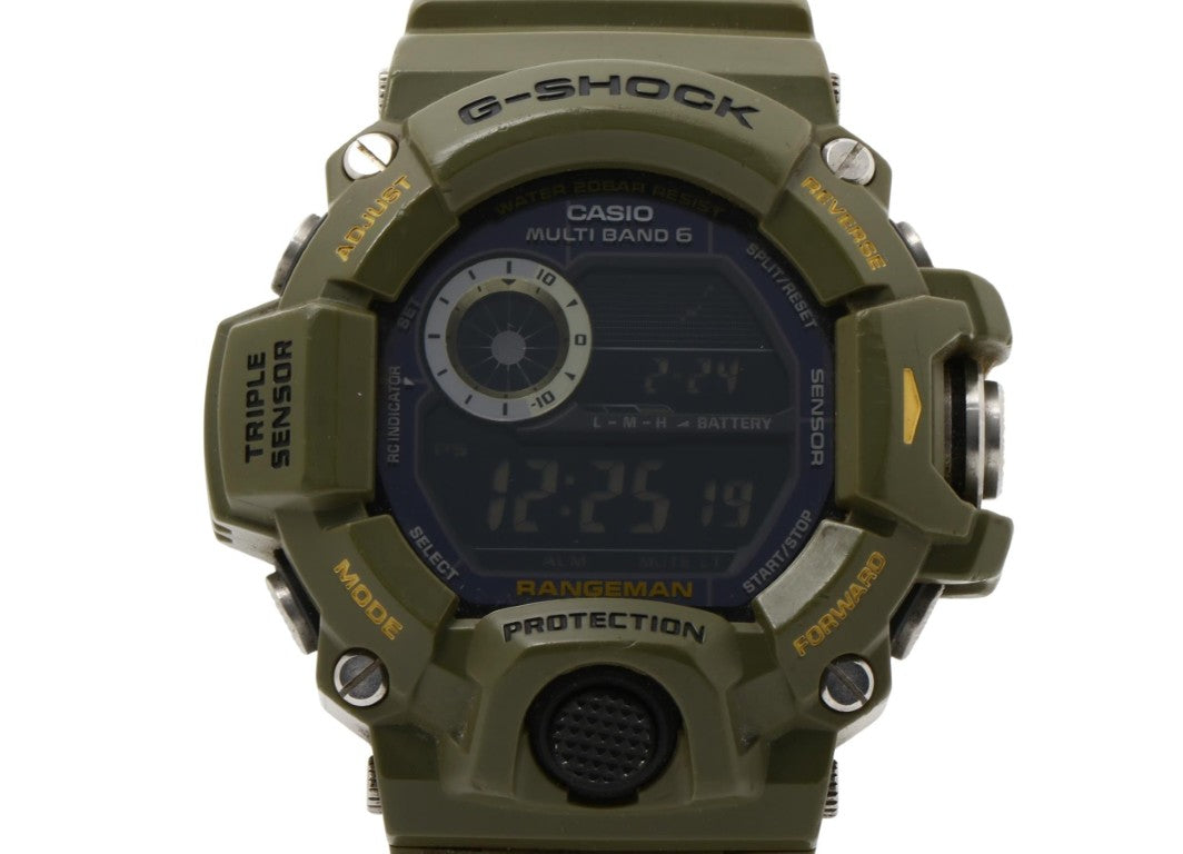 CASIO カシオ 時計 GSHOCK MASTER OF G LAND RANGEMAN GW9400J ブラック カーキ 樹脂 メンズ デジタル