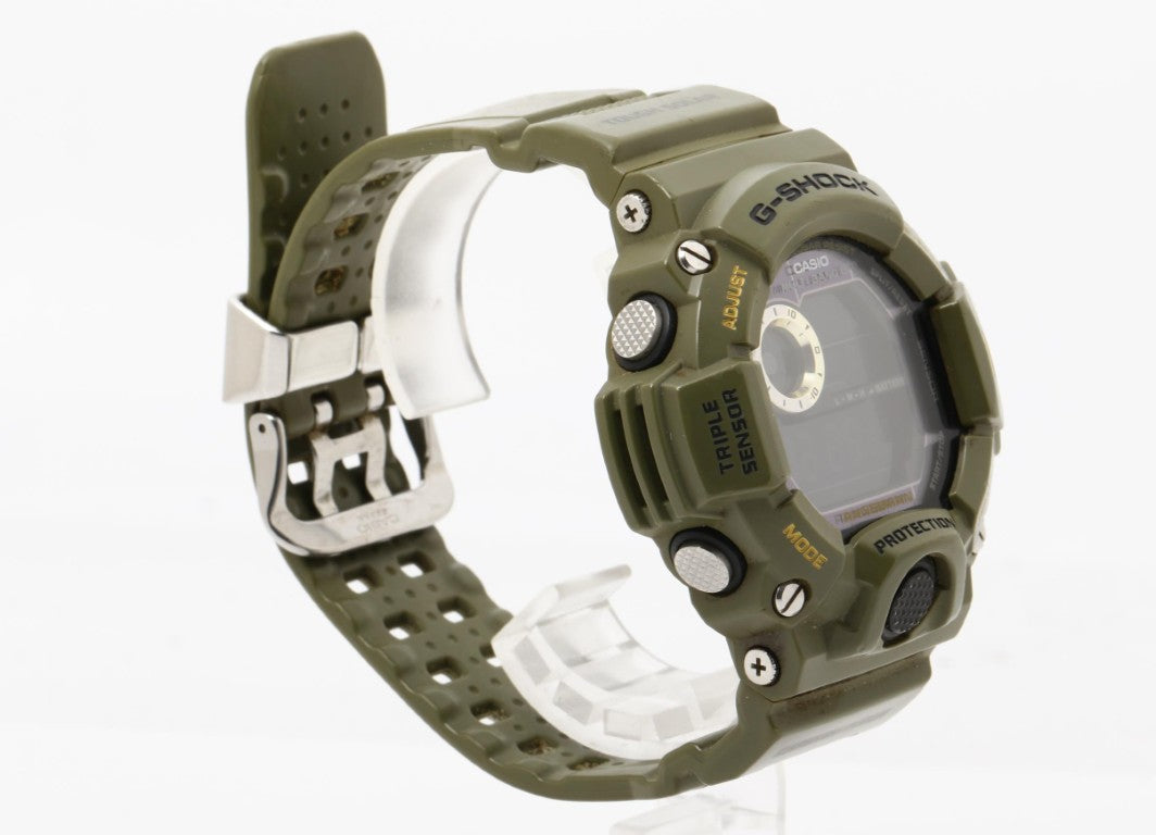 CASIO カシオ 時計 GSHOCK MASTER OF G LAND RANGEMAN GW9400J ブラック カーキ 樹脂 メンズ デジタル