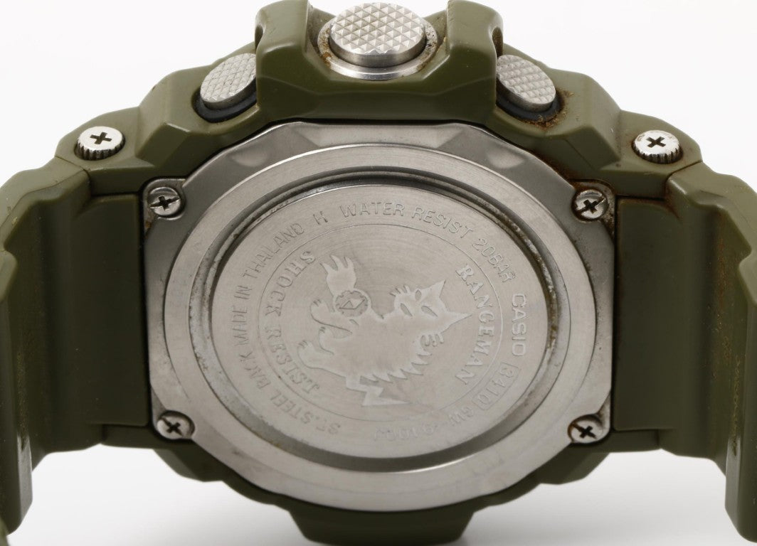 CASIO カシオ 時計 GSHOCK MASTER OF G LAND RANGEMAN GW9400J ブラック カーキ 樹脂 メンズ デジタル