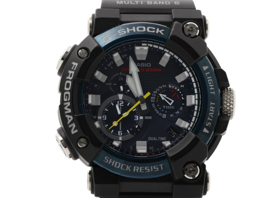 CASIO カシオ 時計 GSHOCK MASTER OF G SEA FROGMAN GWFA1000C1AJF ブラック 樹脂／ステンレススチール メンズ アナログ