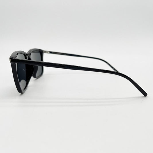 SAINT LAURENT サンローラン サングラス アジアンフィット SL 851/K ブラック系 プラスチック ユニセックス ウェリントン 新品未使用展示品