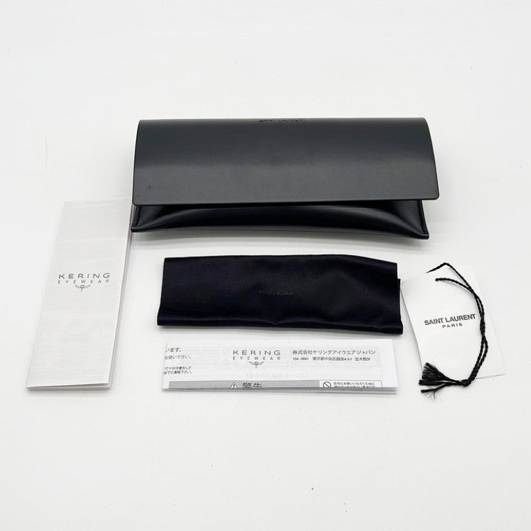 SAINT LAURENT サンローラン サングラス アジアンフィット SL 851/K ブラック系 プラスチック ユニセックス ウェリントン 新品未使用展示品