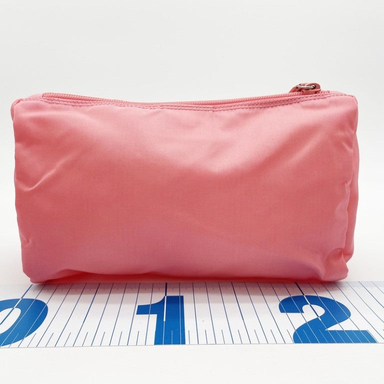 PRADA プラダ ポーチ MV12 ピンク系 テスートナイロン レディース 美品