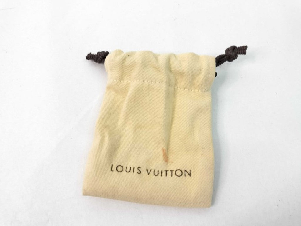 LOUIS VUITTON ルイヴィトン キーホルダー シェンヌ アノクレ M58021 シルバー系 メタル メンズ ウォレットチェーン 美品