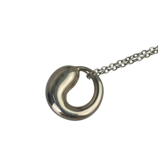 Tiffany&Co. ティファニー ネックレス エルサペレッティ エターナルサークル シルバー系 SV925 レディース 美品
