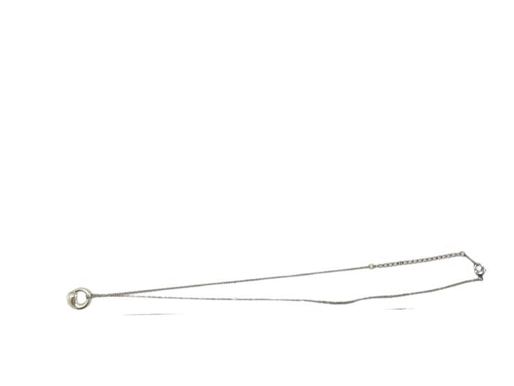 Tiffany&Co. ティファニー ネックレス エルサペレッティ エターナルサークル シルバー系 SV925 レディース 美品