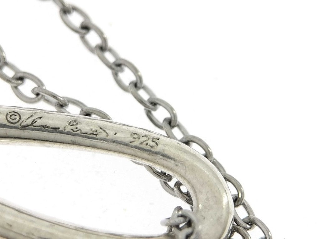 Tiffany&Co. ティファニー ネックレス エルサペレッティ アルファベット レター I ネックレス系 SV925 ステンレス レディース
