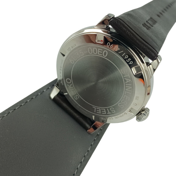 SEIKO セイコー 腕時計 プロスペックスアルピニスト復刻デザイン 1959本限定 6L35-00E0 SJE085 ブラック文字盤系 SS 革 メンズ 新品未使用展示品