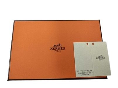 HERMES エルメス 名刺入れ カルヴィ ブラック系 ヴォーエプソン ユニセックス カードケース シルバー金具 新品未使用展示品