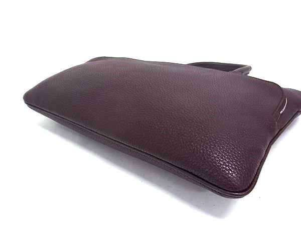 BALLY バリー ビジネスバッグ CURIUS TSP ブリーフケース ボルドー レザー ユニセックス 2WAY シルバー金具 美品