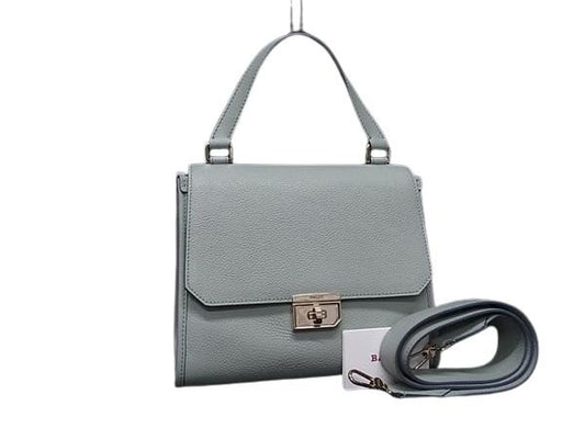 BALLY バリー ハンドバッグ BREEZE SM ブリーズ SM ミントグリーン レザー レディース トップハンドル 2WAY ゴールド金具 新品未使用展示品
