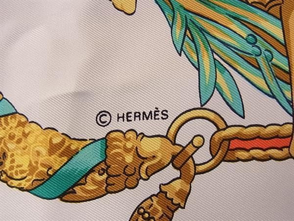 HERMES エルメス スカーフ カレ90 マルチカラー シルク100％ レディース HOMMAGE A CHARLES GARNIER シャルルガルニエへの賛辞 美品