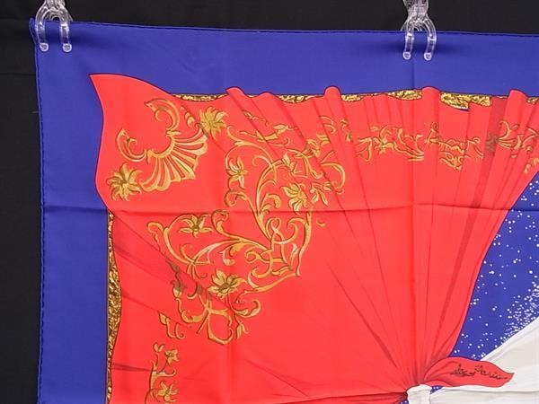 HERMES エルメス スカーフ カレ90 マルチカラー シルク100％ レディース Souvenirs de Paris パリの思い出 超美品